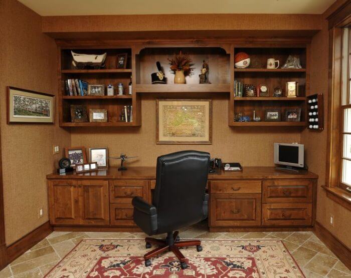 Unfinished Basement Ideas for Home Office