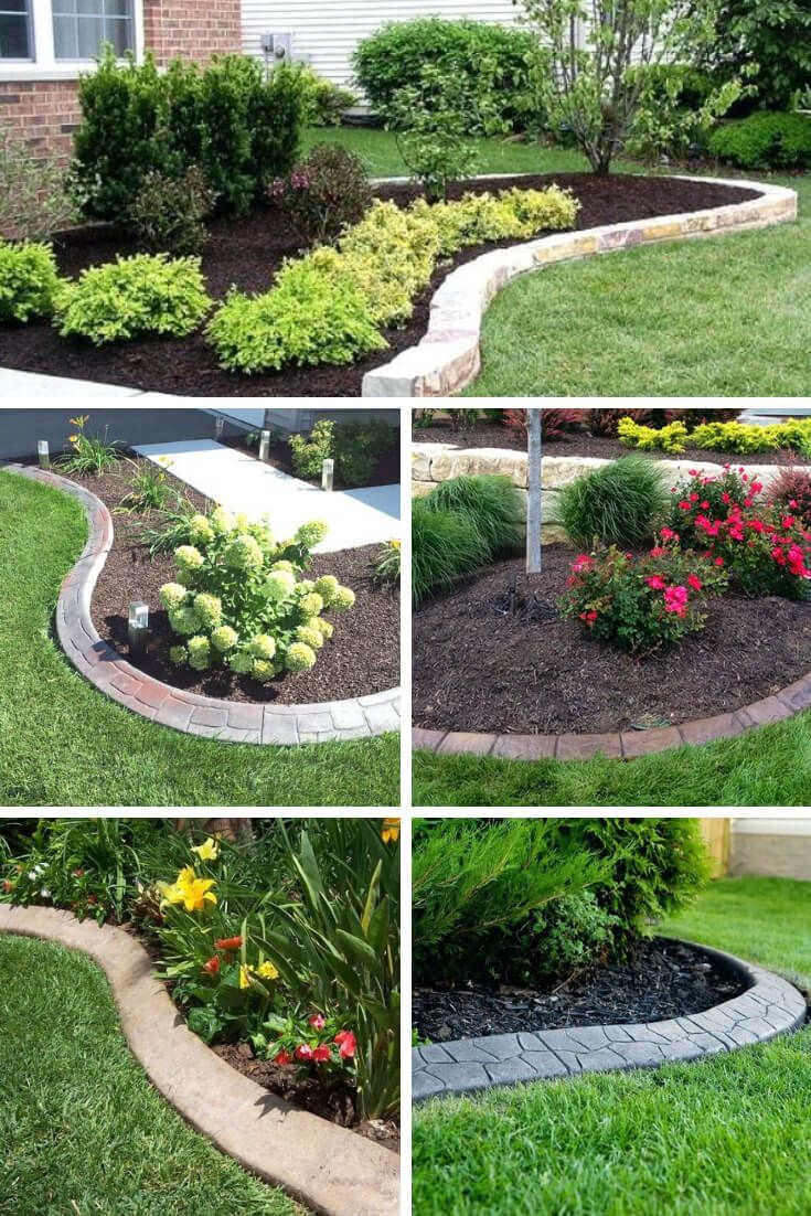 + Brilliant & Cheap Garden Edging Ideas With Pictures For