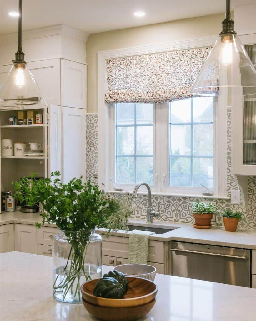 Colorful and Innovative Kitchen Curtain Ideas  Modern kitchen