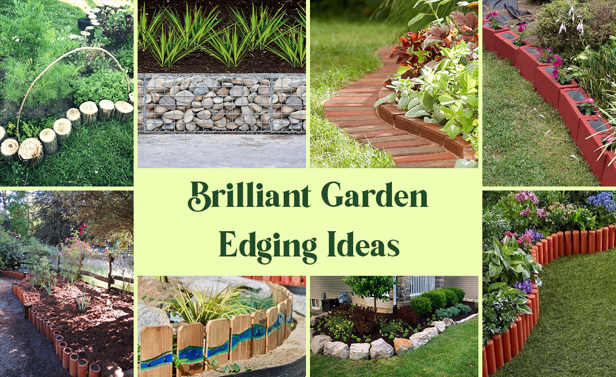 DIY Garden Edging Ideas that Can Make the Outdoors Pleasing!