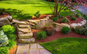 Dazzling Front Yard Landscaping: 5 Brilliant Ideas With Rocks And Mulch