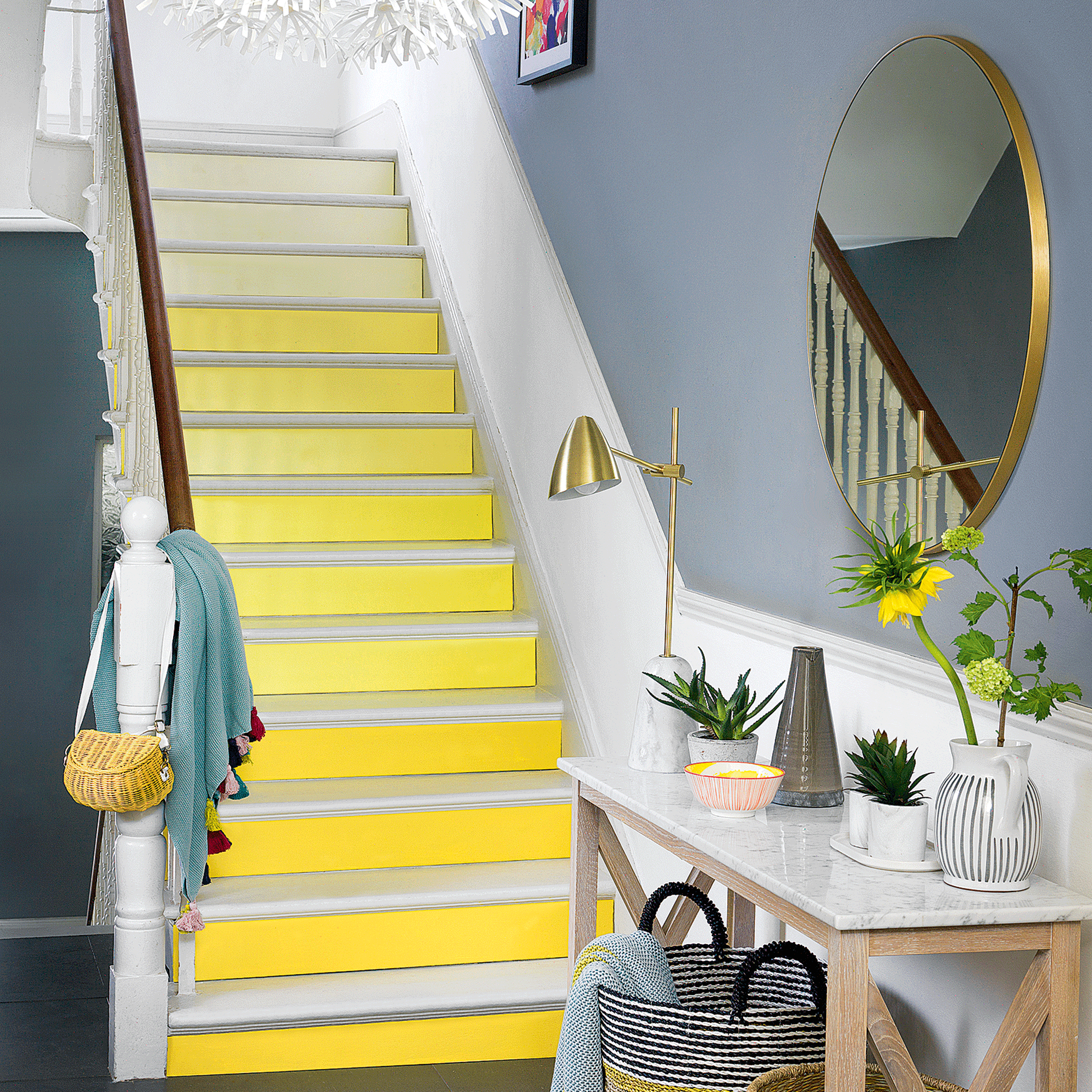 Hallway mirror ideas to add light and interest to your entrance
