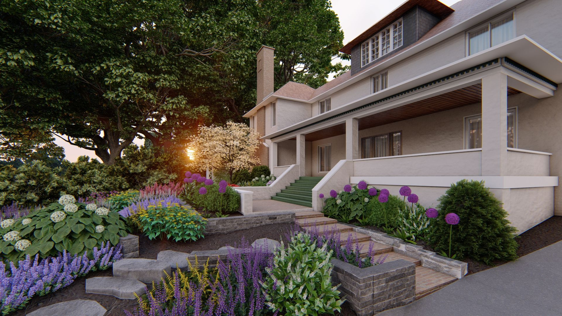 How Can You Achieve the Perfect Front Yard Landscaping?  Tilly Design