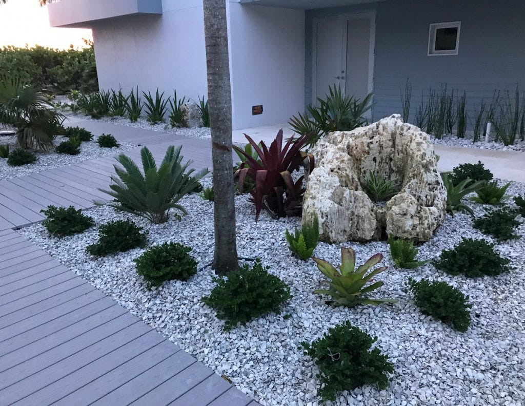 Ideas for a Landscape Without Grass in Fort Myers, FL  by Alex