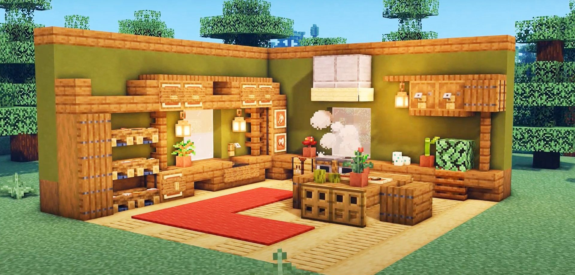 Minecraft Kitchen:  Best Ideas To Cook Up A Cool Build!