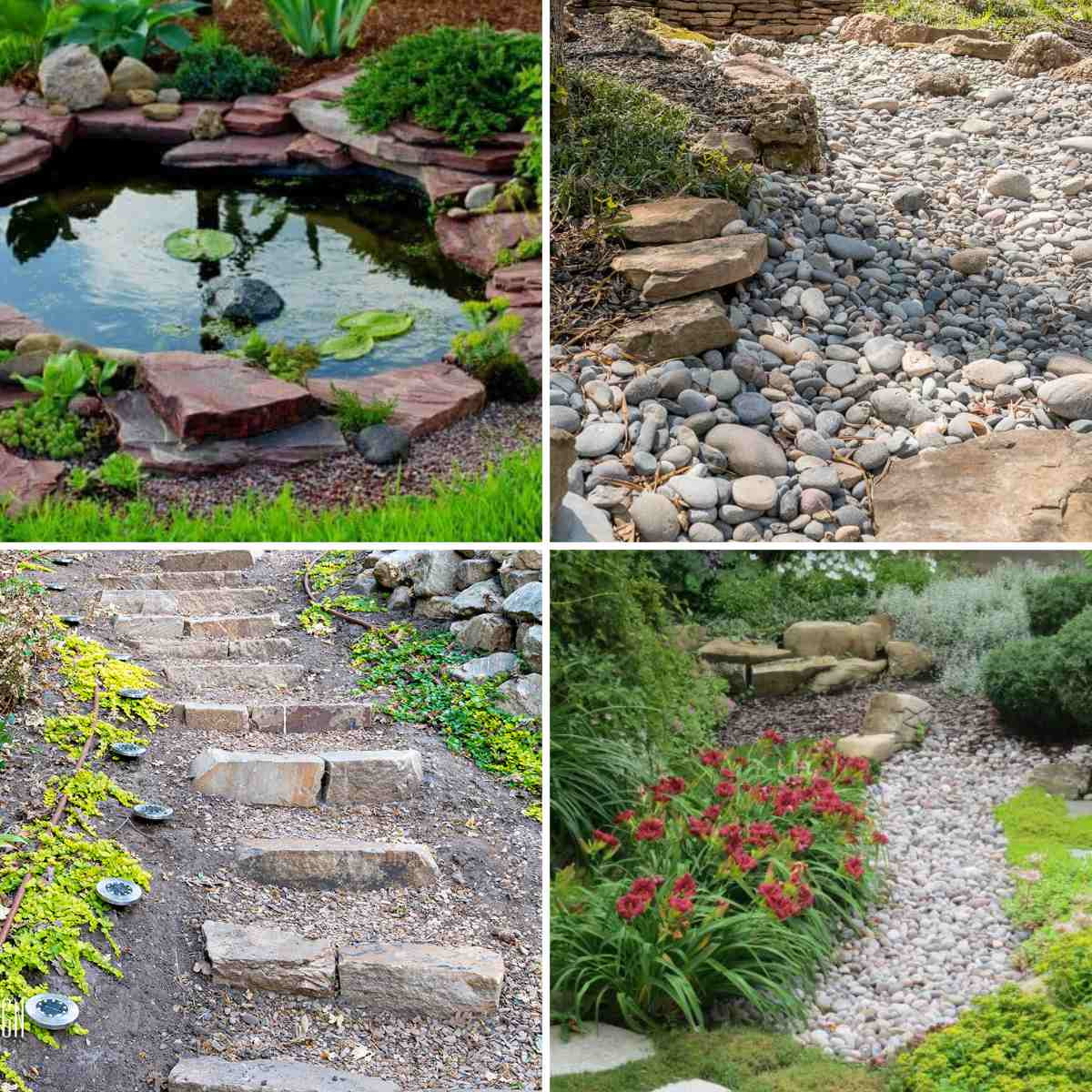 Unique Rock Landscaping Ideas For Your Yard - Artsy Pretty Plants