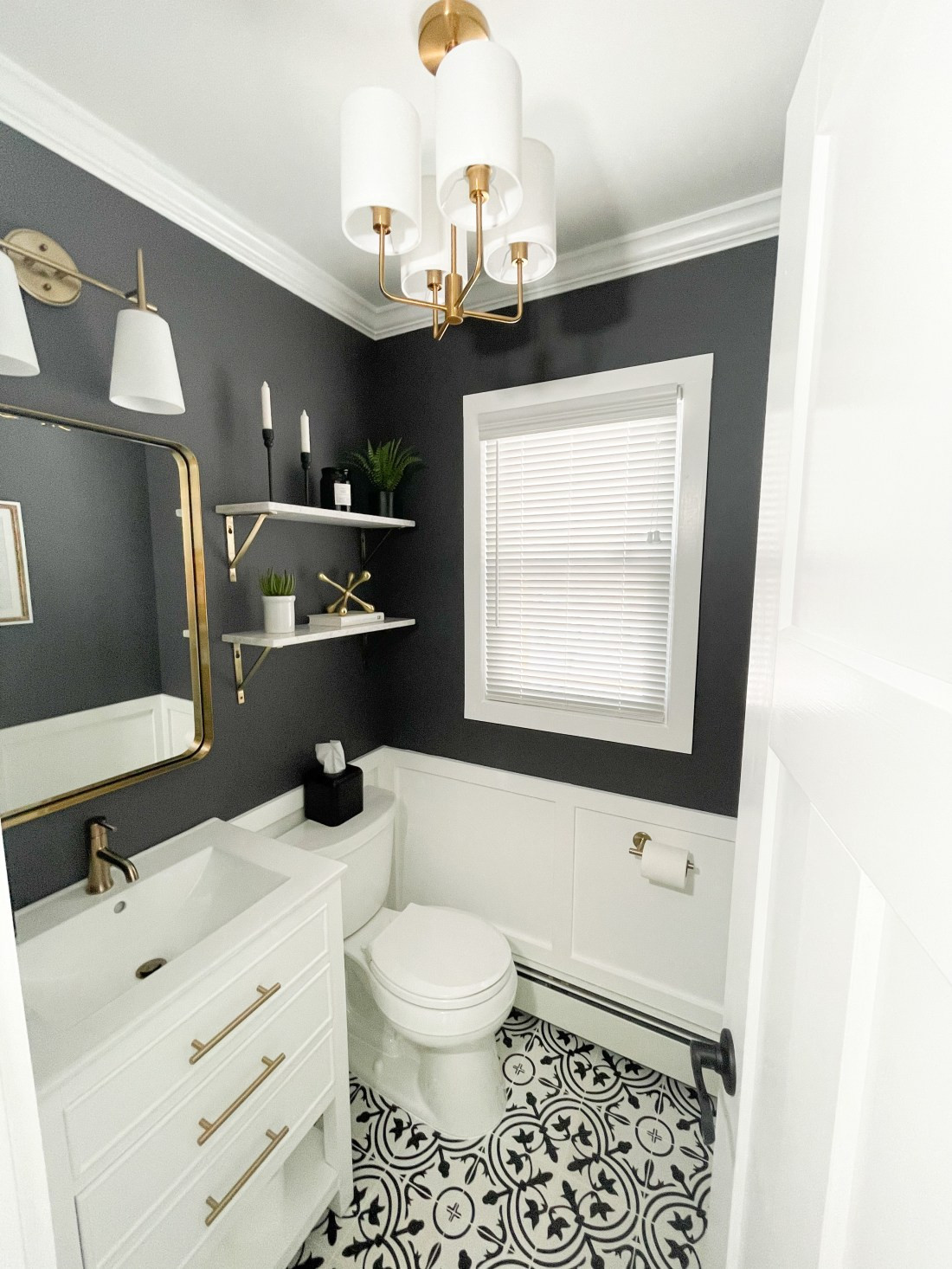 Before & After- Our Bathroom Transformation - pretty little social