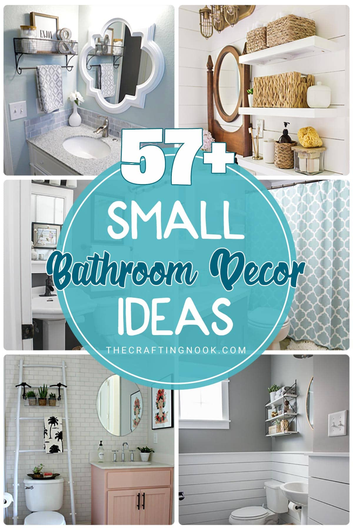 + Gorgeous Small Bathroom Decor Ideas - The Crafting Nook