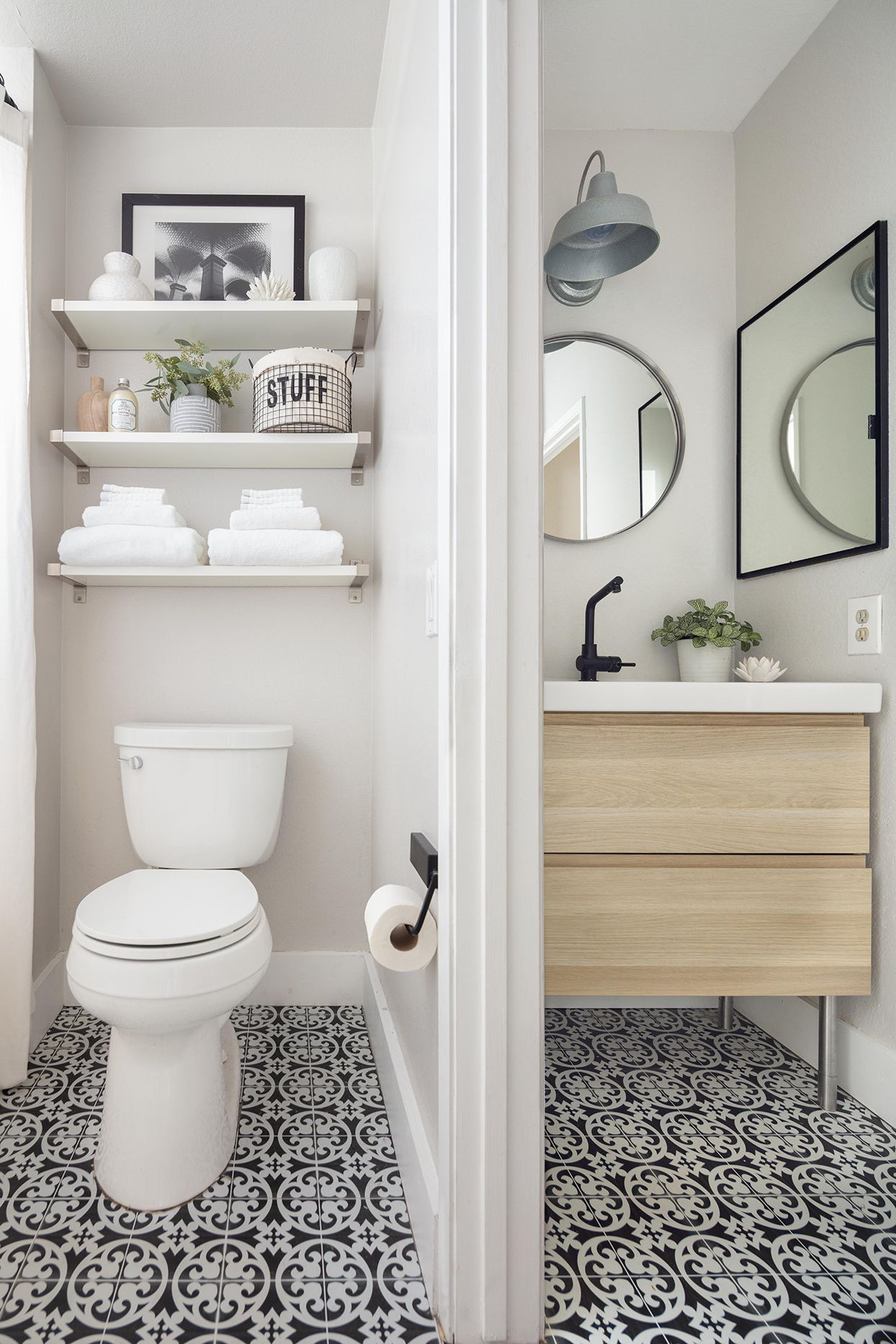 Steps to Styling Bathroom Shelves That Don