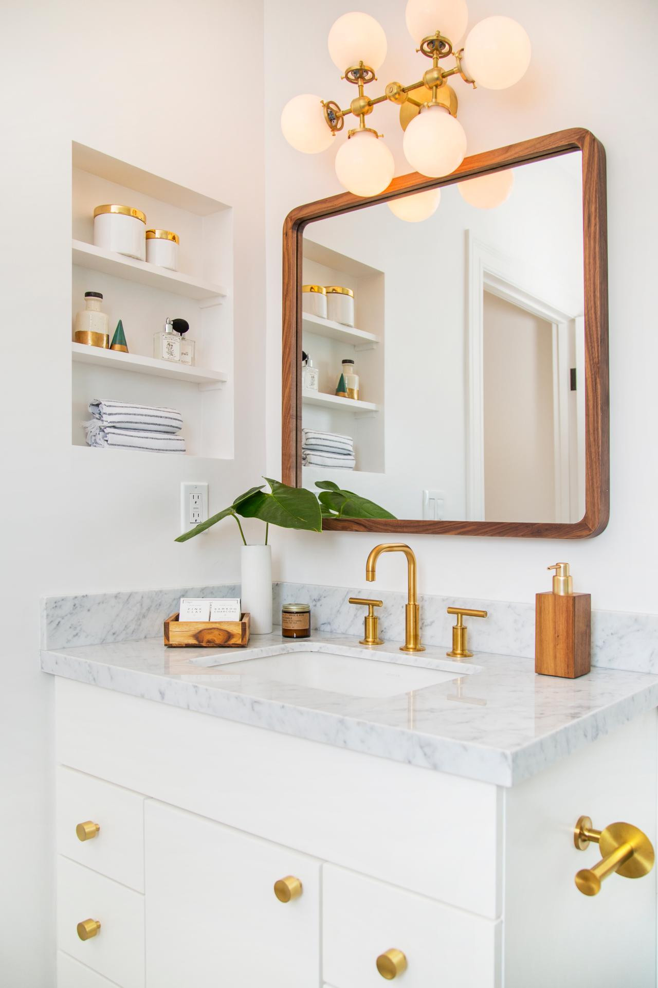 Stylish Bathroom Mirror Ideas  HGTV